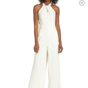 Julia Jordan white jumpsuit